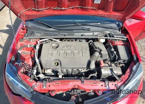 2018 Toyota Corolla Le из США, поврежденный, VIN 2T1BURHE2JC074660